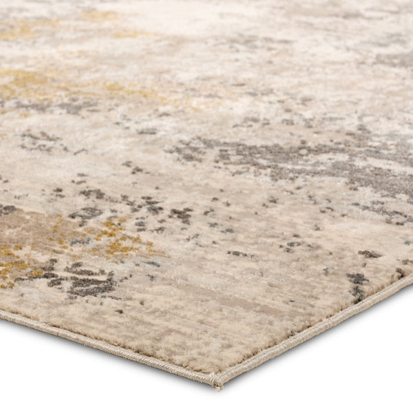 Jaipur Living Toprak Donne Top01 Powerloomed Machinemade 100% Polyester Abstract Abstract Indoor Rug Tan 100% Polyester Rug162628