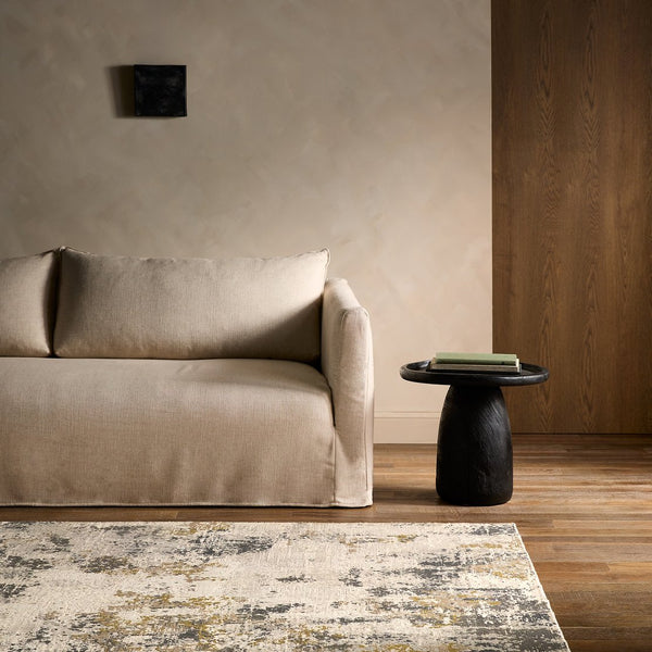 Jaipur Living Toprak Donne Top01 Powerloomed Machinemade 100% Polyester Abstract Abstract Indoor Rug Tan 100% Polyester Rug162628