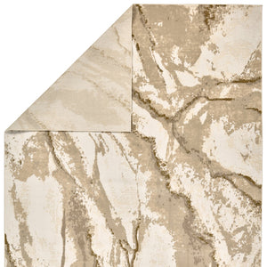 Jaipur Living Toprak Natura Top02 Powerloomed Machinemade 100% Polyester Abstract Abstract Indoor Rug Ivory 100% Polyester Rug162471