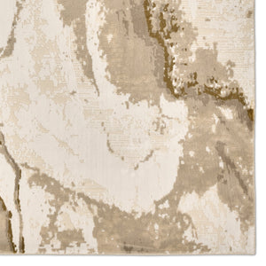 Jaipur Living Toprak Natura Top02 Powerloomed Machinemade 100% Polyester Abstract Abstract Indoor Rug Ivory 100% Polyester Rug162471