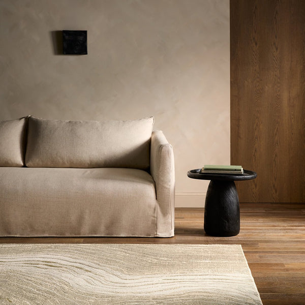 Jaipur Living Toprak Tesuque Top03 Powerloomed Machinemade 100% Polyester Lines Abstract Indoor Rug Tan 100% Polyester Rug162630