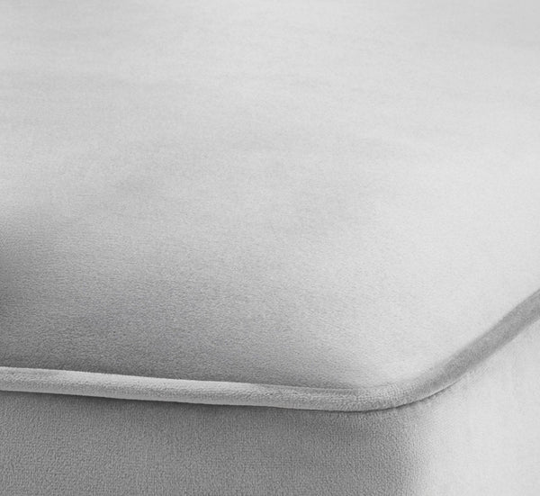 TOV Furniture Tiffany Velvet Chair - Luxurious Handmade Seating for Dining or Bar Areas with Elegant Modern Design Grey TOV-A210