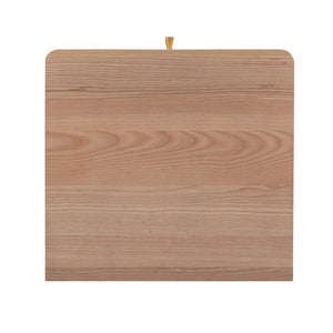 TOV Furniture Carmen 19" Natural Ash Nightstand with Cane Detail – Compact, Stylish, and Functional Storage Solution TOV-B44161