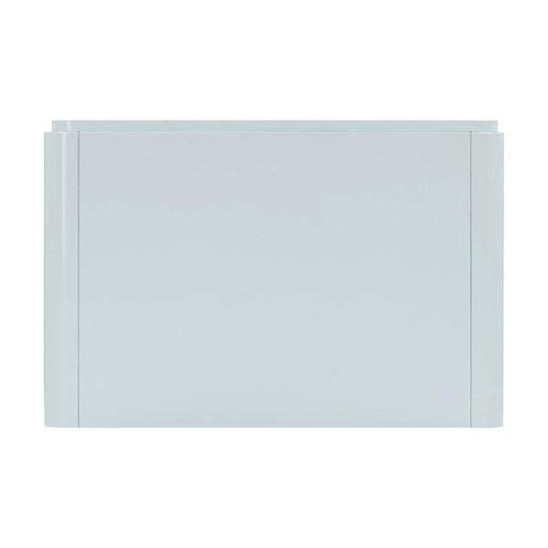 TOV Furniture Sagura 28" Elegant 2-Drawer Nightstand with Soft-Close Drawers for Streamlined Bedroom Style Blue TOV-B54229