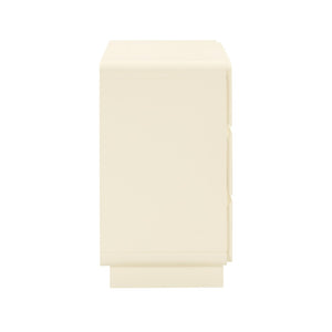 TOV Furniture Sagura 56" Modern 6-Drawer Dresser with Soft-Close Drawers and Elegant Minimalist Design Cream TOV-B54230