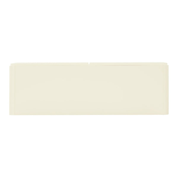 TOV Furniture Sagura 56" Modern 6-Drawer Dresser with Soft-Close Drawers and Elegant Minimalist Design Cream TOV-B54230