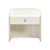 Collins Cream Lacquer Nightstand TOV-B54249 TOV Furniture