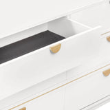 Julieta Cream 6 Drawer Dresser TOV-B54252 TOV Furniture