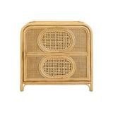 Tina Natural Rattan Nightstand TOV-B54313 TOV Furniture