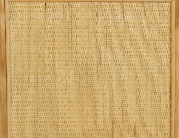 TOV Furniture Tina 27" Rattan Nightstand with Stylish Storage and Boho-Inspired Design for Your Bedroom Decor Natural TOV-B54313