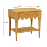 Oodle Natural Ash Nightstand TOV-B54325 TOV Furniture