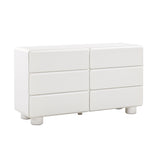 Tammy White 6-Drawer Dresser TOV-B54341 TOV Furniture