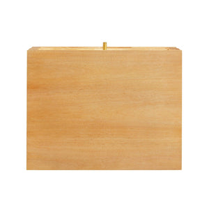 TOV Furniture Grappa Coastal-Inspired 22" Wavy Nightstand with Raffia & Rubberwood - Boho Charm & Storage Solutions TOV-B54344