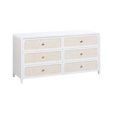 Patty Rattan 6 Drawer Dresser