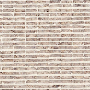 TOV Furniture Derry Artisan-Crafted Capiz Shell Nightstand – Coastal Elegance for Small Spaces and Storage Solutions Lavender TOV-B54433