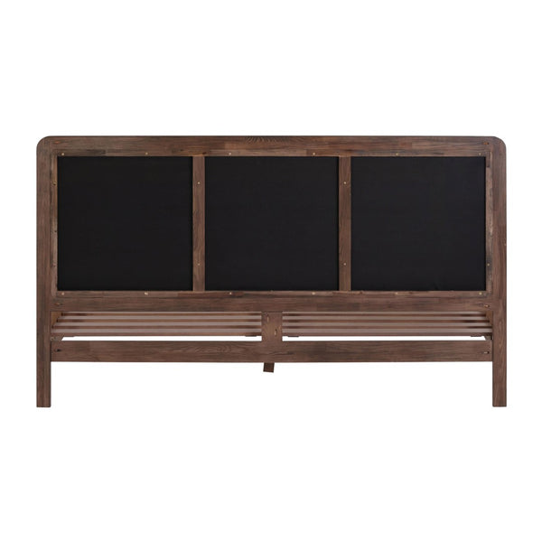 TOV Furniture Hella Velvet and Ash Wood Bed - Mid-Century Modern Design with Plush Comfort and Timeless Elegance Forest Green / King TOV-B54447