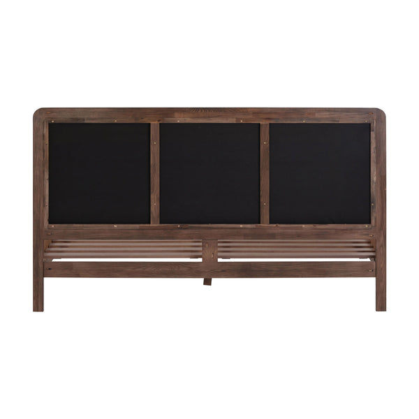 Tov Furniture Hella Velvet King Bed - Elegant Mid-century Modern Design With Solid Wood Frame For Stylish Homes Taupe Velvet,Veneer,Wood Tov-b54449