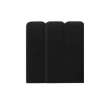 Palani Black Velvet Wings - Queen or King (Set of 2) TOV-B68744-45-15 TOV Furniture