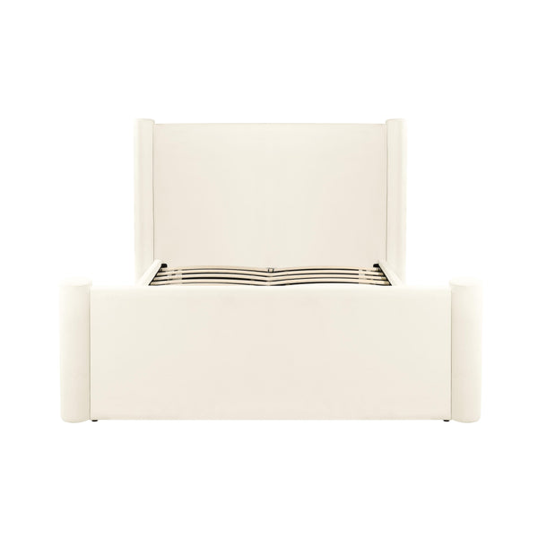 Athara Cream Velvet Full Bed TOV-B68943 TOV Furniture
