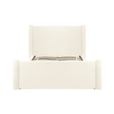 Athara Cream Velvet Queen Bed TOV-B68944 TOV Furniture