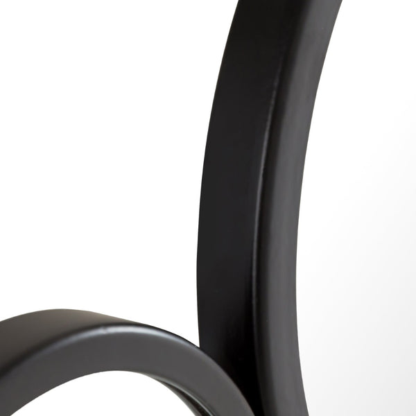 TOV Furniture Zoha 46"X25" Modern Black Wall Mirror - Artistic Cluster Design for Contemporary Spaces & Elegance TOV-C18214