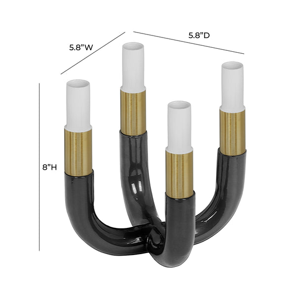 Kaonashi Black Candelabra TOV-C18488 TOV Furniture