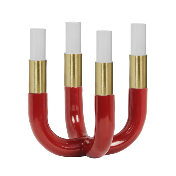 Kaonashi Burgundy Candelabra TOV-C18489 TOV Furniture