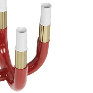 Kaonashi Burgundy Candelabra TOV-C18489 TOV Furniture