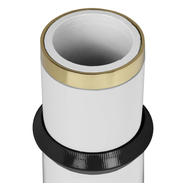 Kaonashi Mustard Yellow Vase TOV-C18493 TOV Furniture