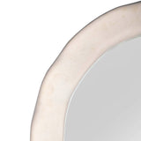 Kaia Cream Textured Floor Mirror TOV-C18494 TOV Furniture