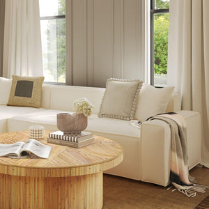 TOV Furniture Saava Handcrafted Rainbow Stone Vase - Unique Organic Décor for Fresh Flowers & Dried Arrangements TOV-C18508