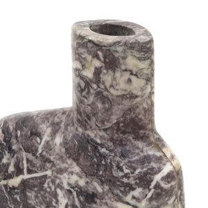 TOV Furniture Pika Grey Marble Vase - Handcrafted Sculptural Accent for Modern and Classic Home Decor Elegance Large TOV-C18509