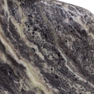 TOV Furniture Pika Grey Marble Vase - Handcrafted Sculptural Accent for Modern and Classic Home Decor Elegance Large TOV-C18509