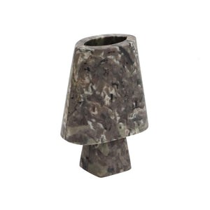 TOV Furniture Samma Grey Marble Vase - Handcrafted Modern Décor with Unique Natural Beauty for Any Space Medium TOV-C18512