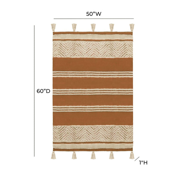 TOV Furniture Jassey Throw - Handwoven Cozy Accent Blanket for Stylish Home Decor, Lightweight & Versatile Comfort Taupe TOV-C18519