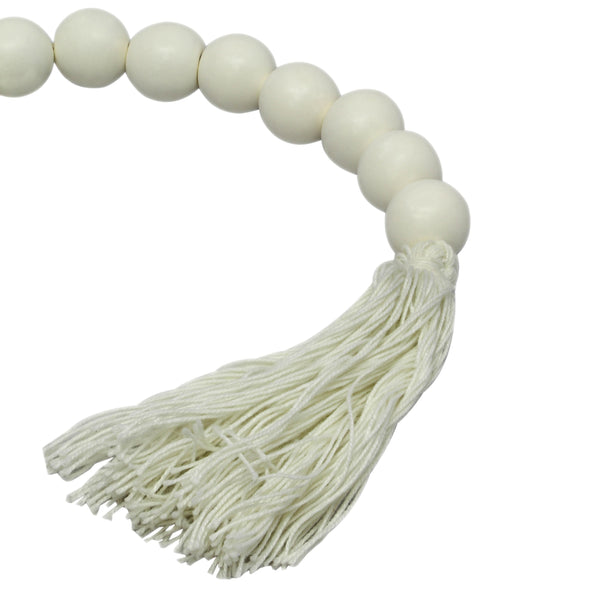 Harrison Cream Wooden Candlestick TOV-C18569 TOV Furniture