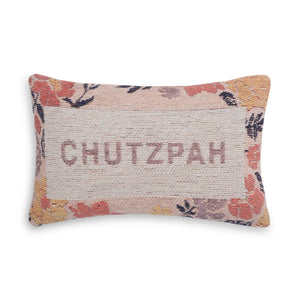 TOV Furniture Chutzpah 15"X9" Playful Jacquard Woven Throw Pillow for Cozy Living Room & Bedroom Decor TOV-C18686