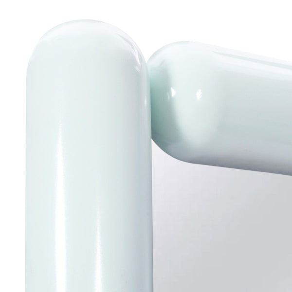 TOV Furniture Cozzi Retro-Inspired 28"x68" Sculptural Balloon Floor Mirror for Stylish Home Décor and Elegance Blue TOV-C18696