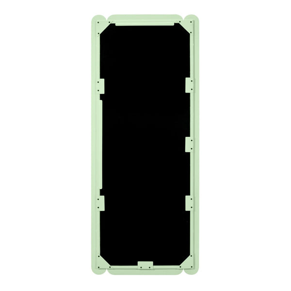 TOV Furniture Cozzi Retro-Inspired 28"x68" Sculptural Balloon Floor Mirror for Stylish Home Décor and Elegance Mint Green TOV-C18698