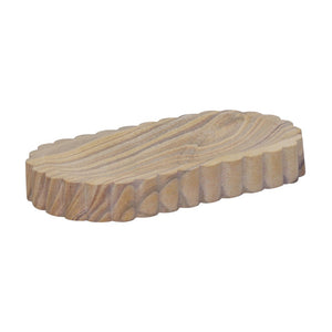TOV Furniture Kira Sandstone Tray - Handcrafted Organic Accent for Elegant Decor, Perfect for Any Space Small TOV-C18705