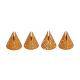 Gabby Speckled Terracotta Cone Card Holder - Set of 4 TOV-C18712 TOV Furniture