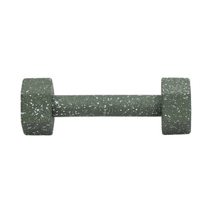 TOV Furniture Gabby Speckled Concrete Decorative Dumbbell - Unique Sculptural Accent for Modern Home Decor Green TOV-C18717