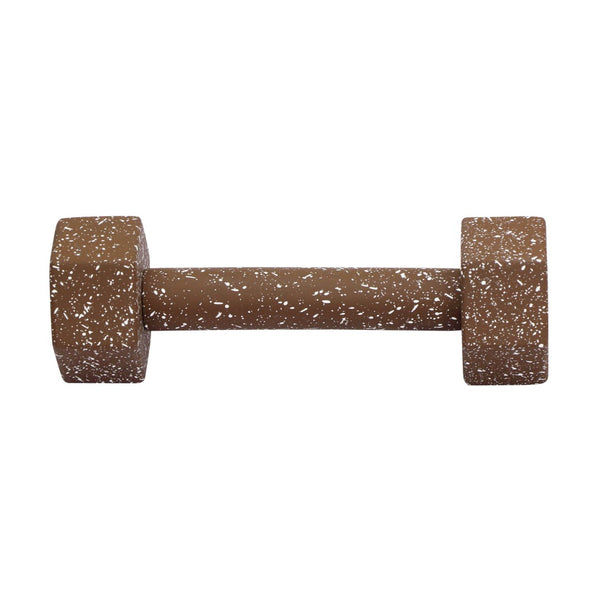 TOV Furniture Gabby Speckled Concrete Decorative Dumbbell - Unique Sculptural Accent for Modern Home Decor Red TOV-C18718