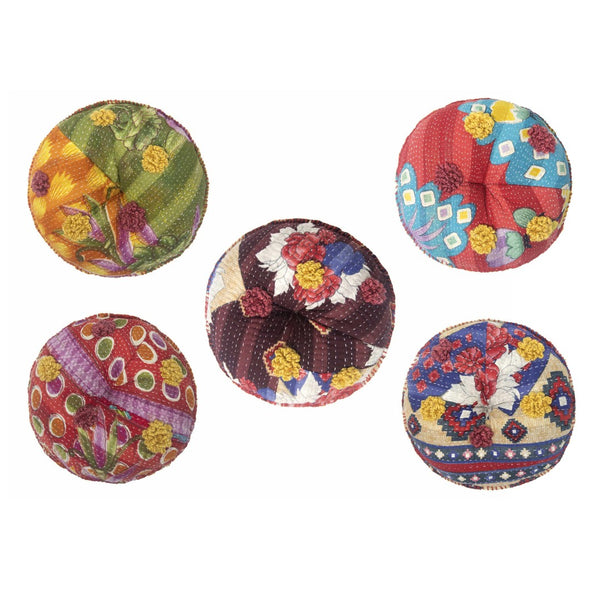 TOV Furniture Mushroom Hand-Sewn Throw Pillow – Whimsical Tribal Design for Eclectic Home Decor, 9"x15" TOV-C18747