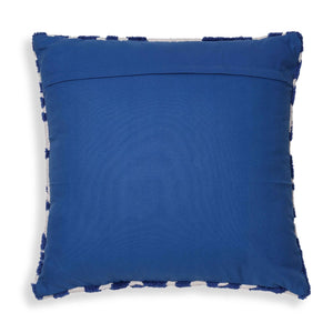 TOV Furniture Coast 26" Luxe Tufted Throw Pillow - Plush Cotton Accent for Stylish Living Room or Bedroom Decor Blue TOV-C18777