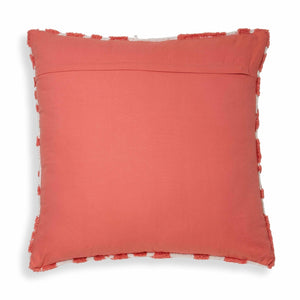 TOV Furniture Coast 26" Luxe Tufted Throw Pillow - Plush Cotton Accent for Stylish Living Room or Bedroom Decor Pink TOV-C18779