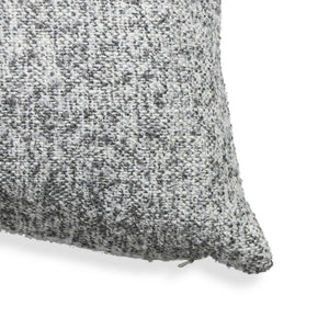 TOV Furniture Poh 16" Boucle Square Throw Pillow - Plush Comfort and Sculptural Style for Luxurious Living Spaces Washed Grey / Pillow Cover Only TOV-C18799-COVER