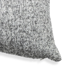 TOV Furniture Poh 16" Boucle Square Throw Pillow – Soft, Textured Accent for Cozy Living Spaces and Stylish Decor Washed Grey / With Insert TOV-C18799