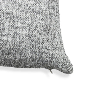 TOV Furniture Poh 20" Boucle Square Throw Pillow - Soft, Sculptural Accent for Cozy Elegance and Everyday Comfort Washed Grey / With Insert TOV-C18800