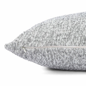 TOV Furniture Poh 20" Boucle Square Throw Pillow - Soft, Sculptural Accent for Cozy Elegance and Everyday Comfort Washed Grey / With Insert TOV-C18800
